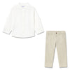 Linen Button Down Set