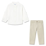 Linen Button Down Set