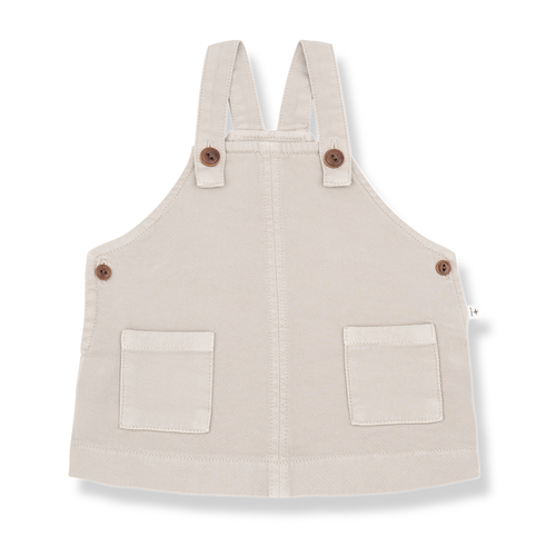 Nude Miriam Overall Dress Set