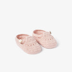 Crocheted Booties Pink