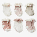 Fancy Pink Socks 6pk