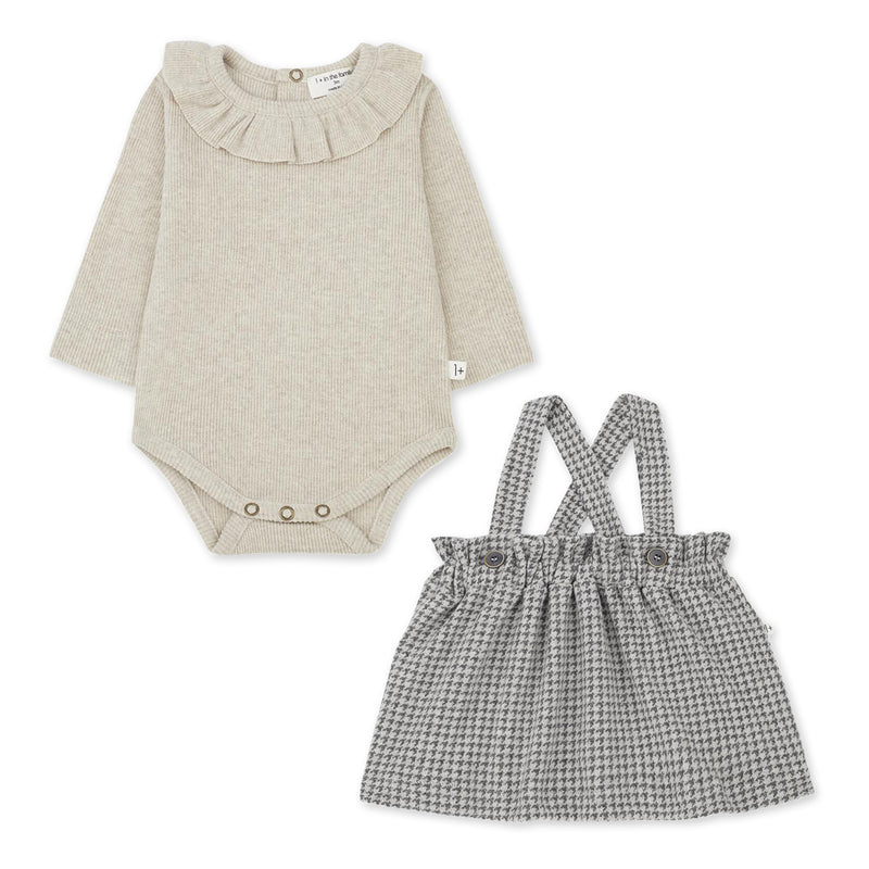 Matilda Overall Skirt Set | Girls