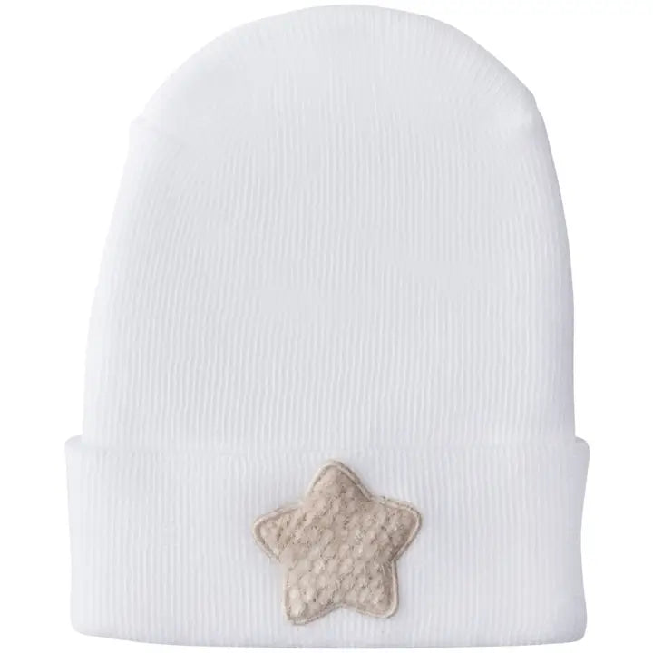 Newborn Hat | Tan Star