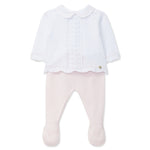 Two Tone Pink Knit Set