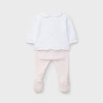 Two Tone Pink Knit Set