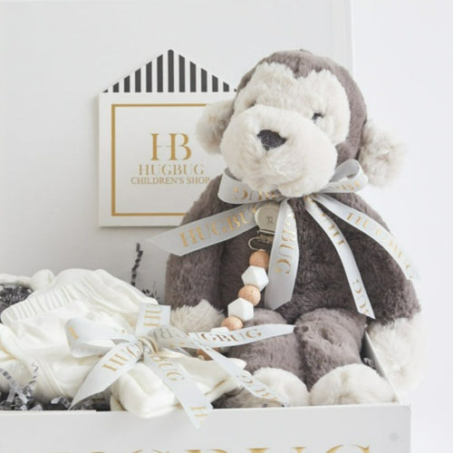 Snuggle With Brodie Monkey Baby Gift Box