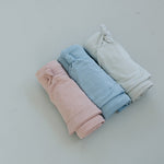 HUGBUG Bamboo Blush Swaddle | Hat Set