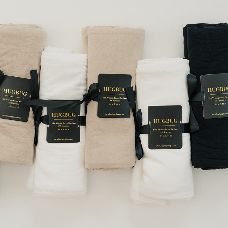 HUGBUG Bamboo Milk Swaddle | Hat Set